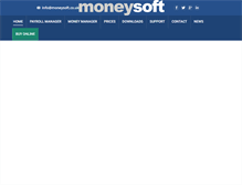 Tablet Screenshot of moneysoft.co.uk